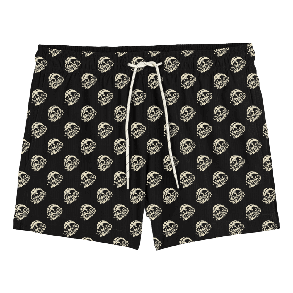 all over print custom swim shorts